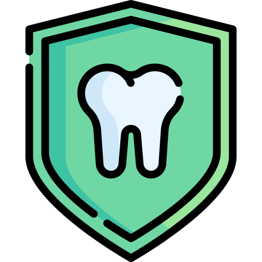 Protection tooth dental insurance protection icon Protection tooth dental insurance protection icon
