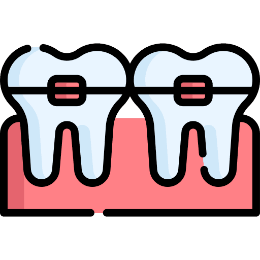 Braces braces mouth dentist icon Braces braces mouth dentist icon