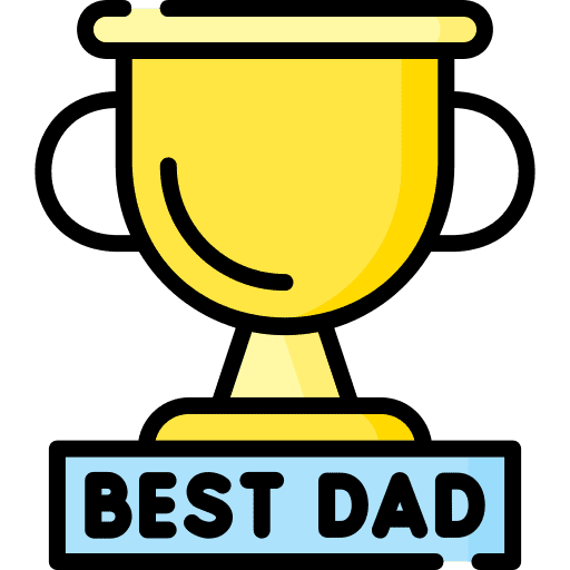 Trophy best dad trophy sports and competition icon Trophy best dad trophy sports and competition icon