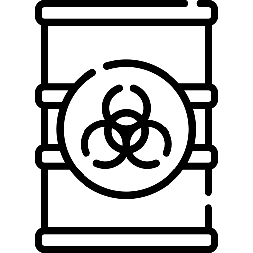 Toxic signaling industry danger icon Toxic signaling industry danger icon
