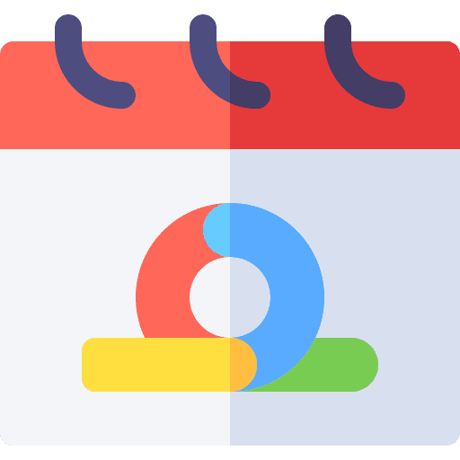 Calendar sprint iteration time and date icon Calendar sprint iteration time and date icon