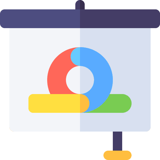Presentation business and finance methodology presentation icon Presentation business and finance methodology presentation icon
