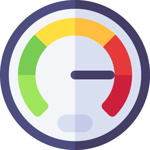 Speed meter speed efficiency icon Speed meter speed efficiency icon