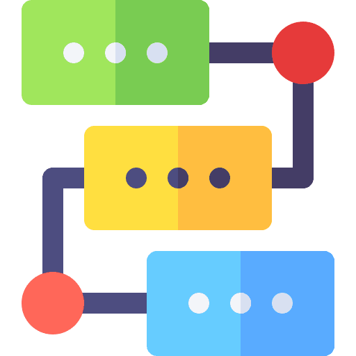 Steps flux steps planning icon Steps flux steps planning icon