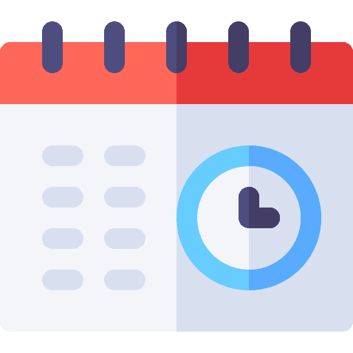Schedule event clock calendar icon Schedule event clock calendar icon