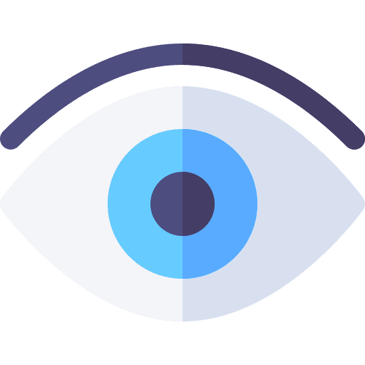 Vision eye visible vision icon Vision eye visible vision icon