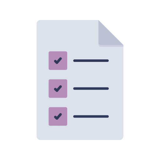 Task criteria paper files and folders icon Task criteria paper files and folders icon