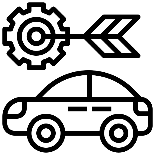 Objective analysis simulator virtual data icon