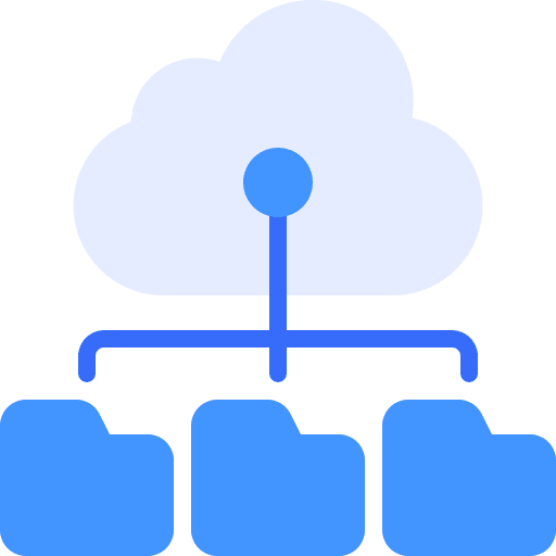 Cloud computing cloud cloud storage files icon