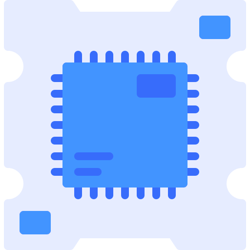 Processors hardware storage computer icon