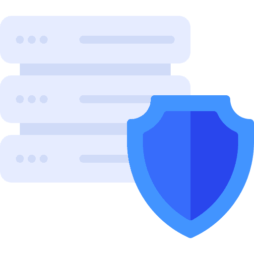 Server data quality hosting electronics icon Server data quality hosting electronics icon