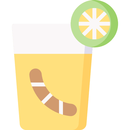 Mezcal food and restaurant mezcal drink icon