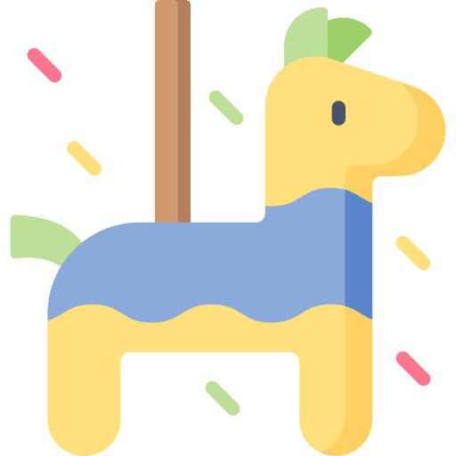 Piñata tradition cultures mexico icon
