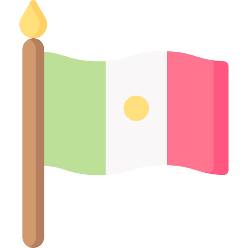 Mexican flag flags cultures country icon Mexican flag flags cultures country icon