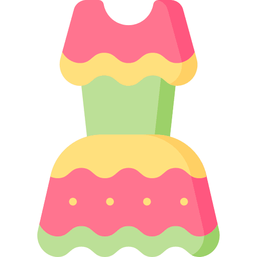 Dress dress mexican elegant icon Dress dress mexican elegant icon