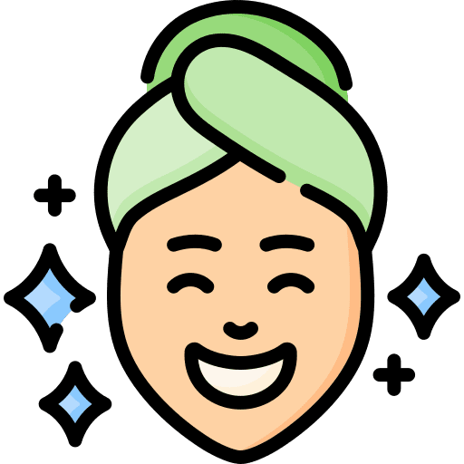 Facial massage massage skin care facial mask icon