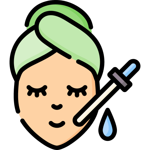Serum woman moisturizer beauty icon