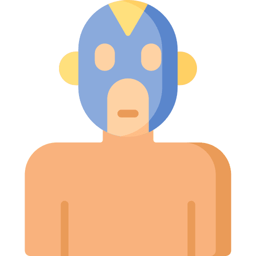 Wrestler mexican mask avatar icon Wrestler mexican mask avatar icon