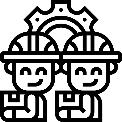 Assembly labour process people icon