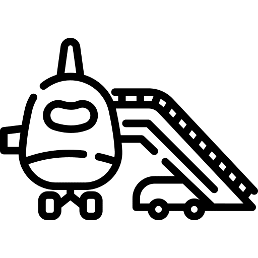 Aircraft stairs airport accessibility aircraft stairs icon Aircraft stairs airport accessibility aircraft stairs icon