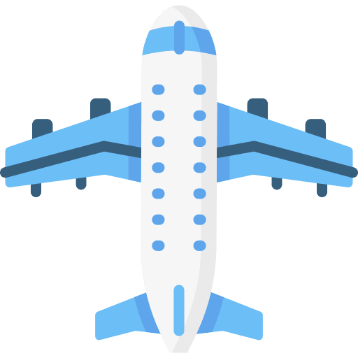 Aircraft transport transportation aircraft icon