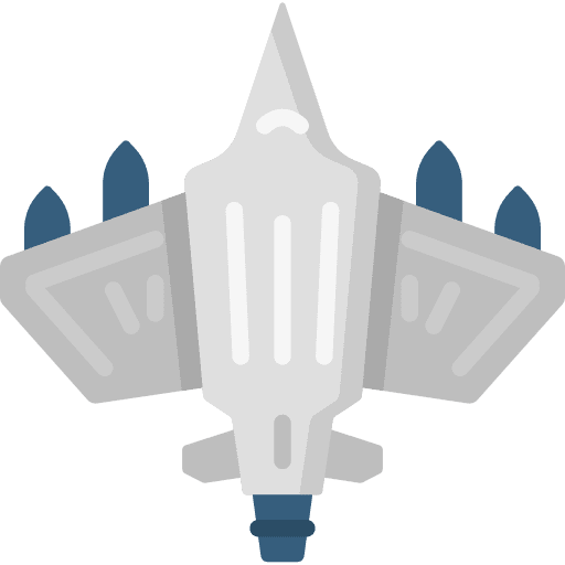 Jet plane air force aviation icon Jet plane air force aviation icon