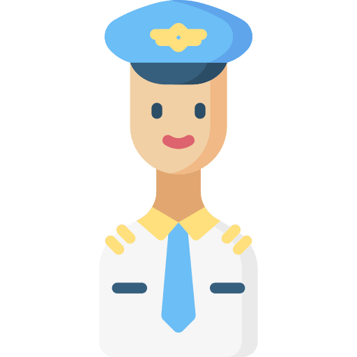 Pilot avatar pilot caucasian icon Pilot avatar pilot caucasian icon