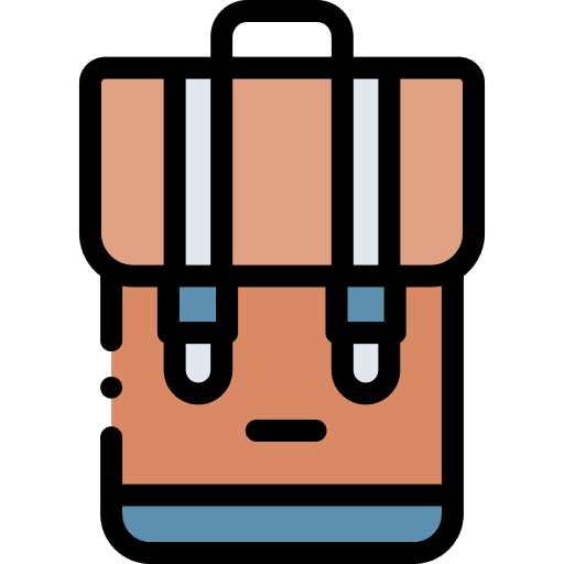 Backpack fashion bag backpack icon