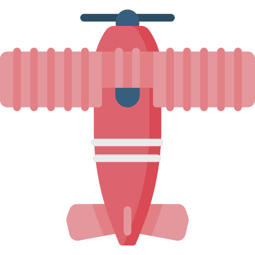 Biplane aeroplane transport flight icon Biplane aeroplane transport flight icon