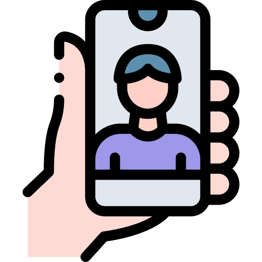 Selfie selfie phone man icon