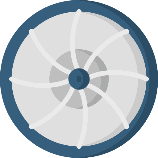 Turbine plane mechanic turbine icon Turbine plane mechanic turbine icon