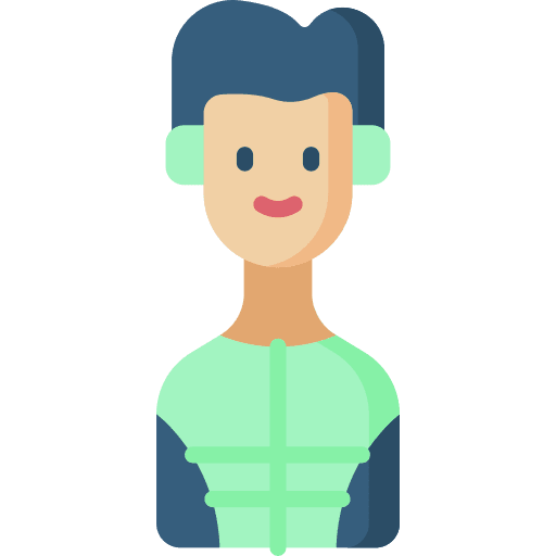 Worker professions and jobs earmuffs avatar icon Worker professions and jobs earmuffs avatar icon