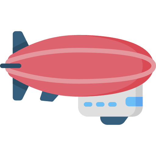 Zeppelin transportation flying zeppelin icon Zeppelin transportation flying zeppelin icon