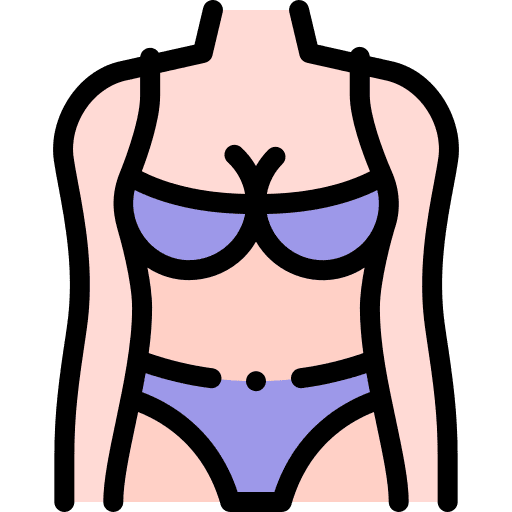 Bikini female bikini woman icon Bikini female bikini woman icon