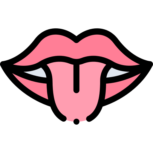 Mouth tongue out tongue flavor icon Mouth tongue out tongue flavor icon