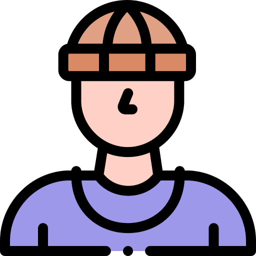 Young man avatar beanie profile icon Young man avatar beanie profile icon