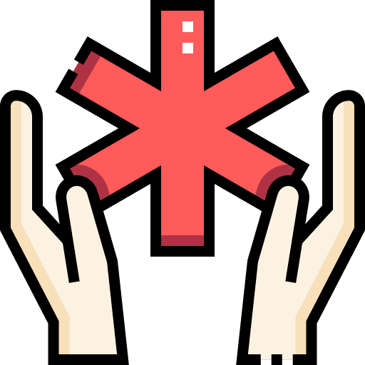 Medical pharmacy insurance healthcare icon