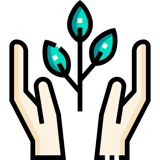 Plant gardening nature symbol icon