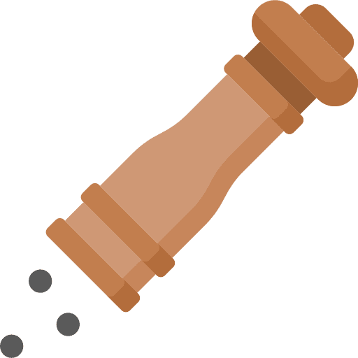 Pepper grinder tools spice icon
