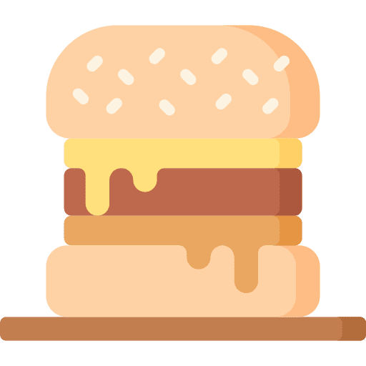 Burger salad burger beef icon Burger salad burger beef icon