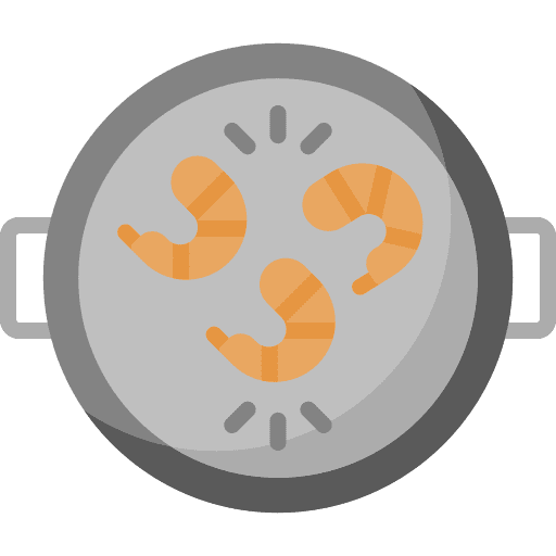 Shrimp thai shrimp tom yum goong icon Shrimp thai shrimp tom yum goong icon