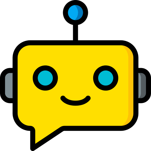 Bot communications bot virtual icon