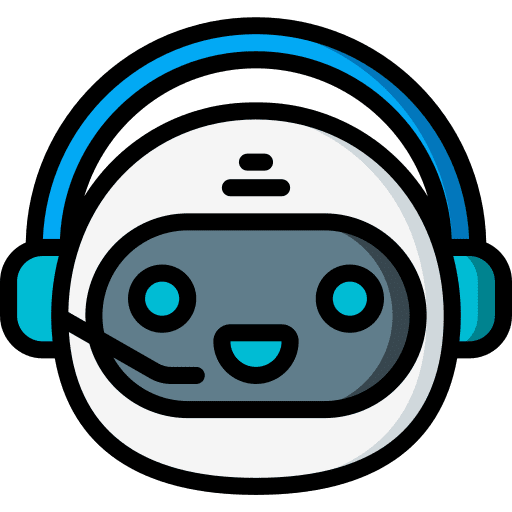 Bot virtual face chatting icon