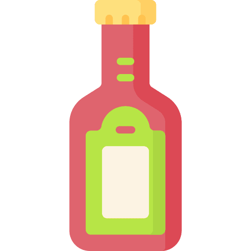 Sauce ketchup spicy mustard icon Sauce ketchup spicy mustard icon