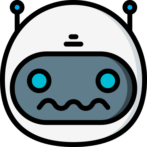 Bot bot communications virtual icon Bot bot communications virtual icon