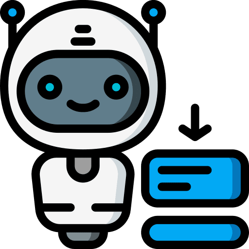 Bot communication assistant bot icon Bot communication assistant bot icon