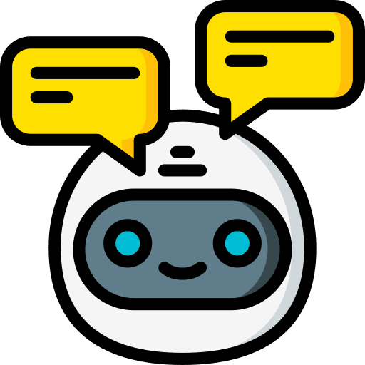 Bot conversation robot message icon