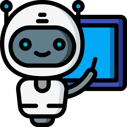 Bot robot assistant learn icon