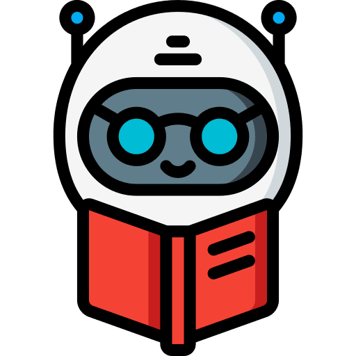 Bot robot bot book icon Bot robot bot book icon