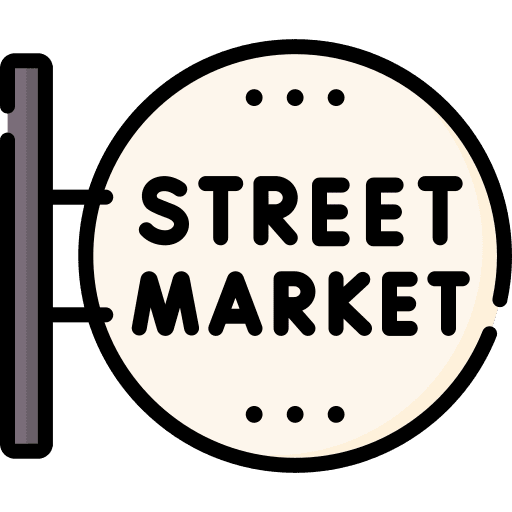 Market signaling finance wall icon Market signaling finance wall icon